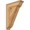 Ekena Millwork Traditional Traditional Rough Sawn Bracket, Western Red Cedar, 6"W x 22"D x 30"H BKT06X22X30TRA01RWR - alternate 1